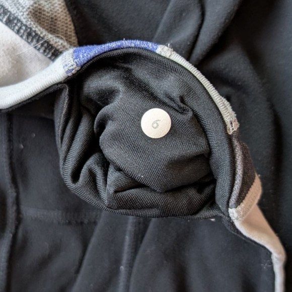 Lululemon Groove Pant  Yoga Active Womens 6 Reversible Black Quilting Rel 1/12 - Picture 10 of 16